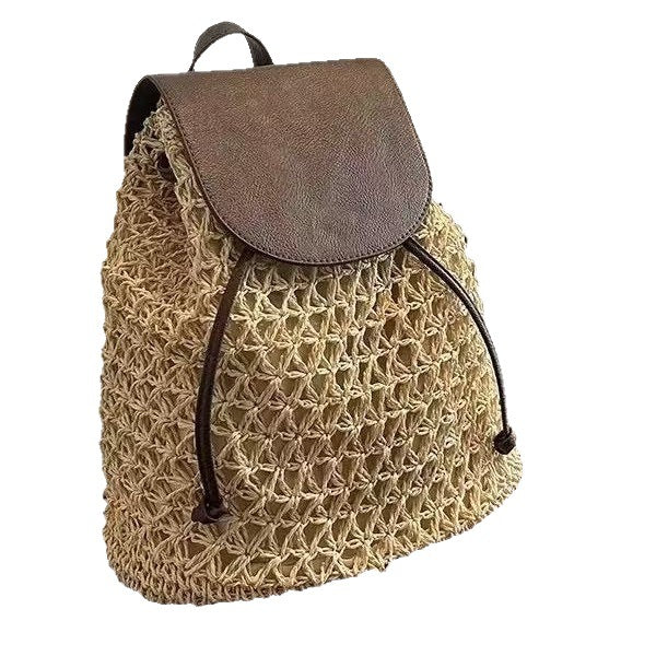 Handcrafted backpack bag made of natural material Bowlift