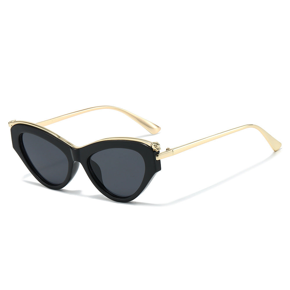 Glamorous Cat-Eye Sunglasses with Gradient Lenses Bowlift