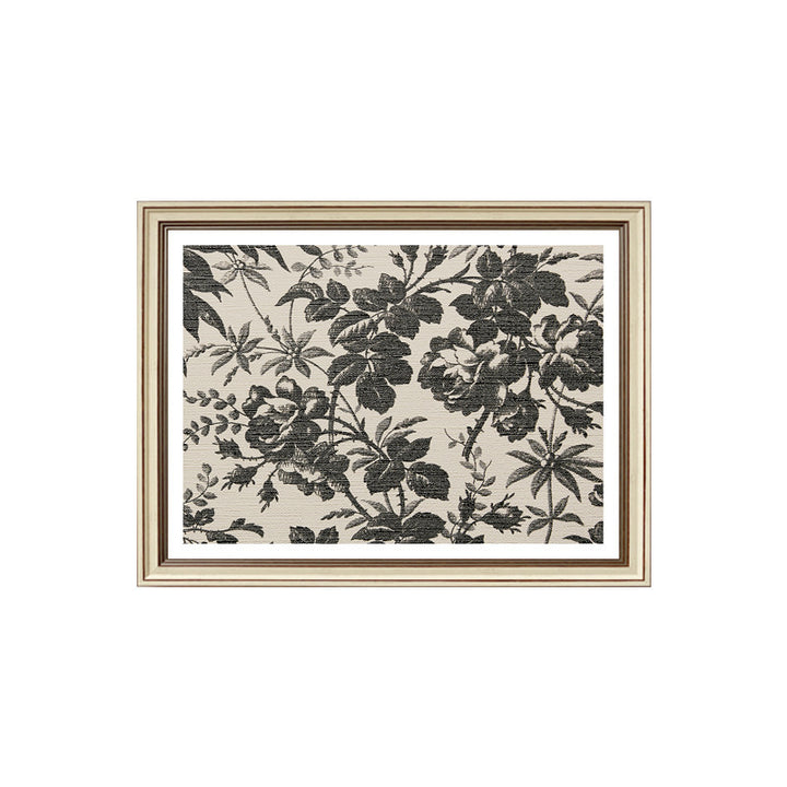 Elegant Gold Coated Flower Artwork