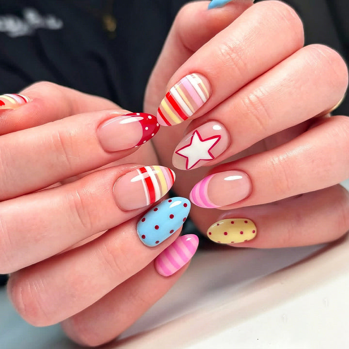 Playful Decorative Nail Art Set Bowlift