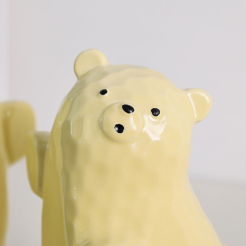 Decorative bear figure Bowlift