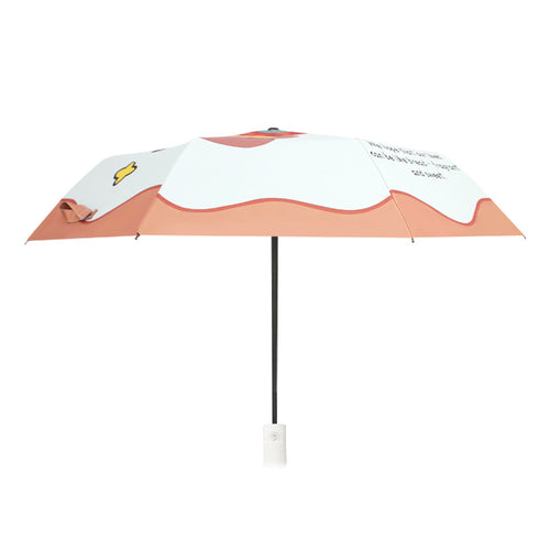 Women's Folding Umbrella with Cute Animal Design Bowlift