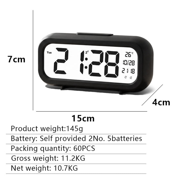 Digital Alarm Clock Bowlift