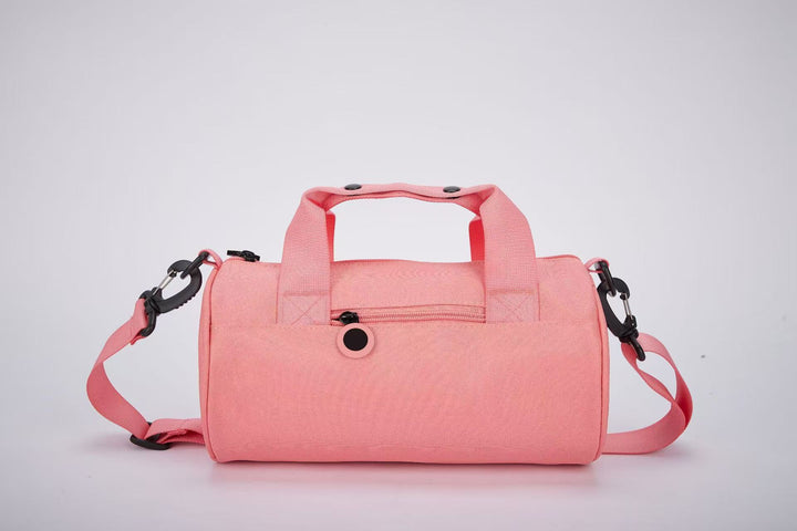 Sporty Mini-Duffel Bag with Adjustable Shoulder Strap and Sturdy Carry Handles Bowlift