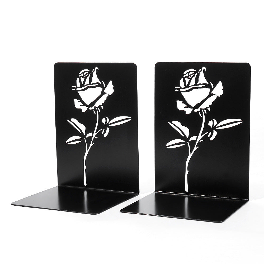 Artistic Floral Bookend Set