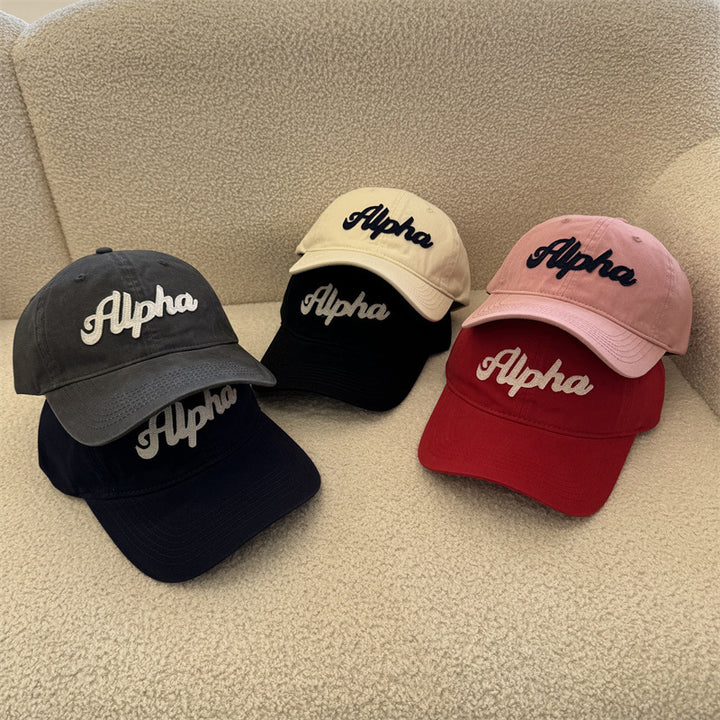 Men's Embroidered Cap Bowlift