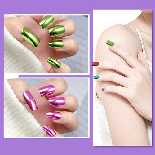Luxury Metallic Nail Wraps Bowlift