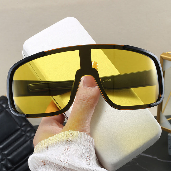 Women’s fashionable sports sunglasses with wide UV protection Bowlift
