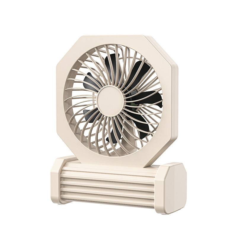 Women's portable fan with integrated LED lighting Bowlift