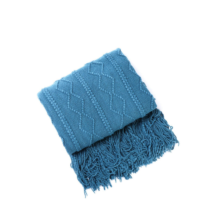 Textured Knit Scarf Bowlift