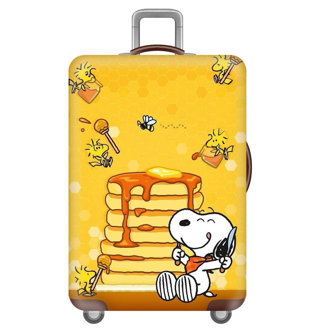 Unisex Hard-shell luggage with playful Snoopy motif Bowlift