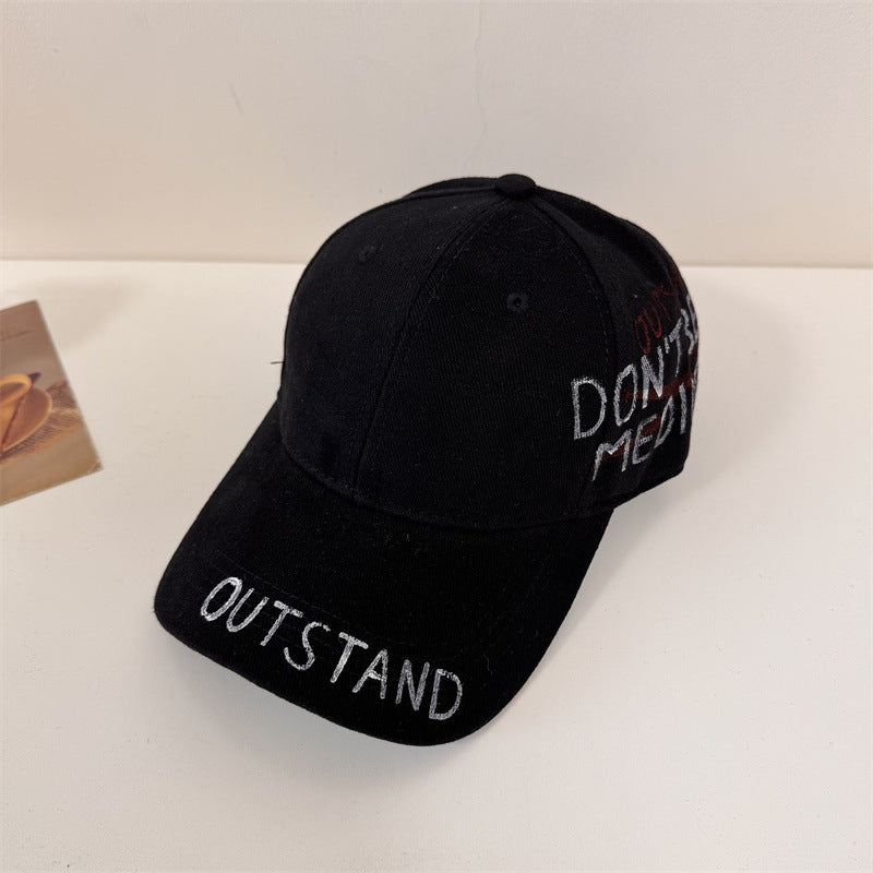 Men's Casual Cotton Embroidered Baseball Cap Bowlift