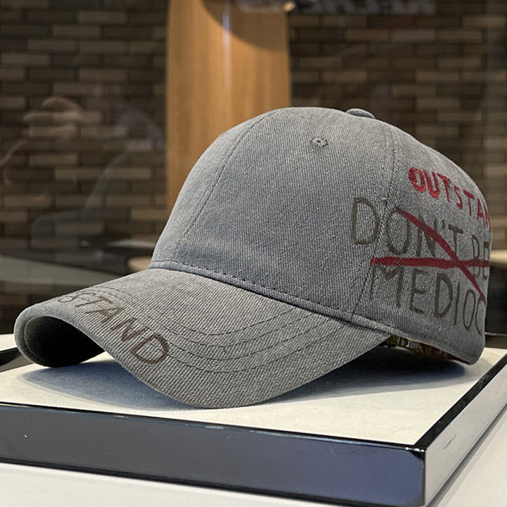 Men's Motivational Graphic Cap Bowlift