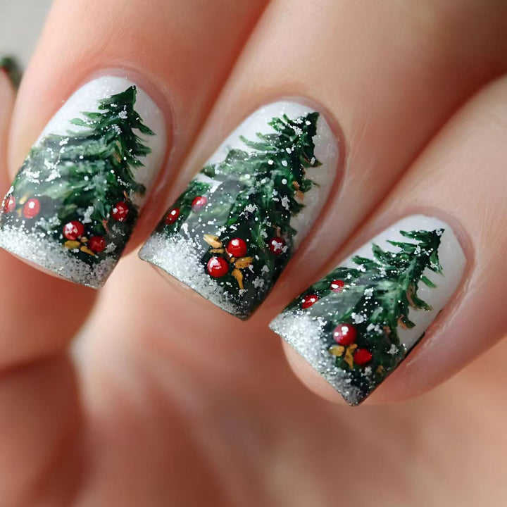 Christmas Art Nails Bowlift