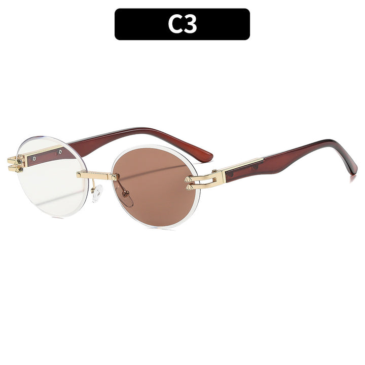 Deluxe Round Frame Sunglasses