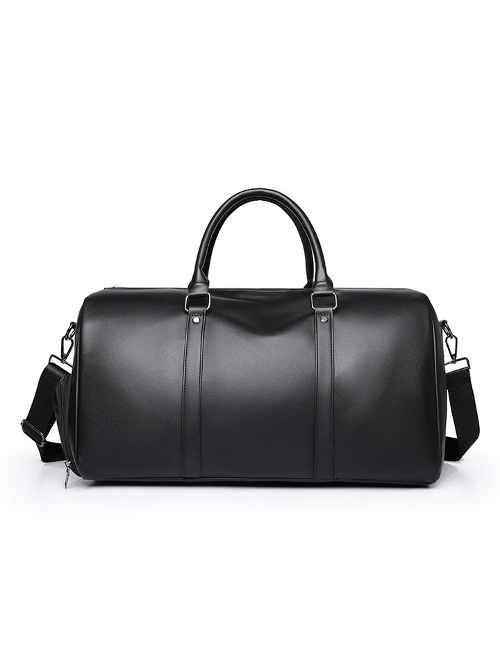 Premium Leather Travel Duffel Bag Bowlift