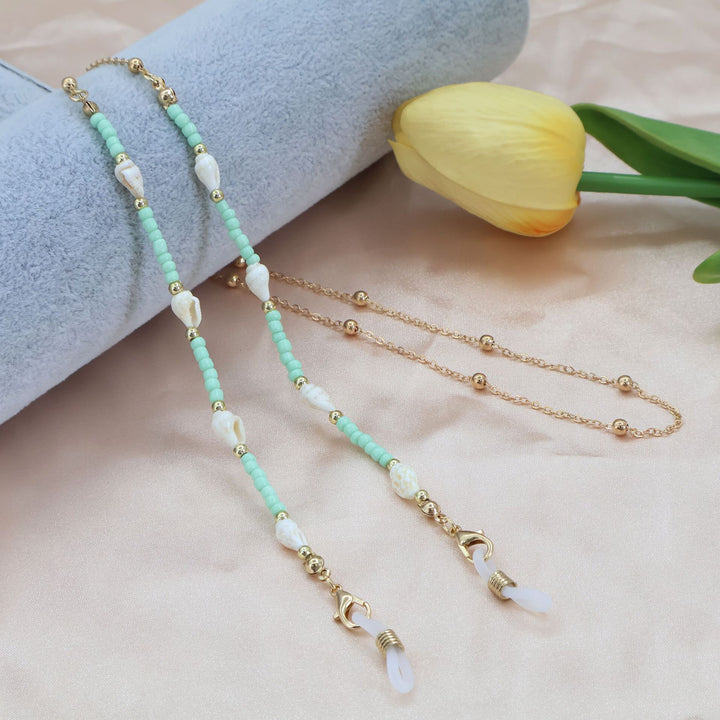 Beaded Eyewear Chain Bowlift