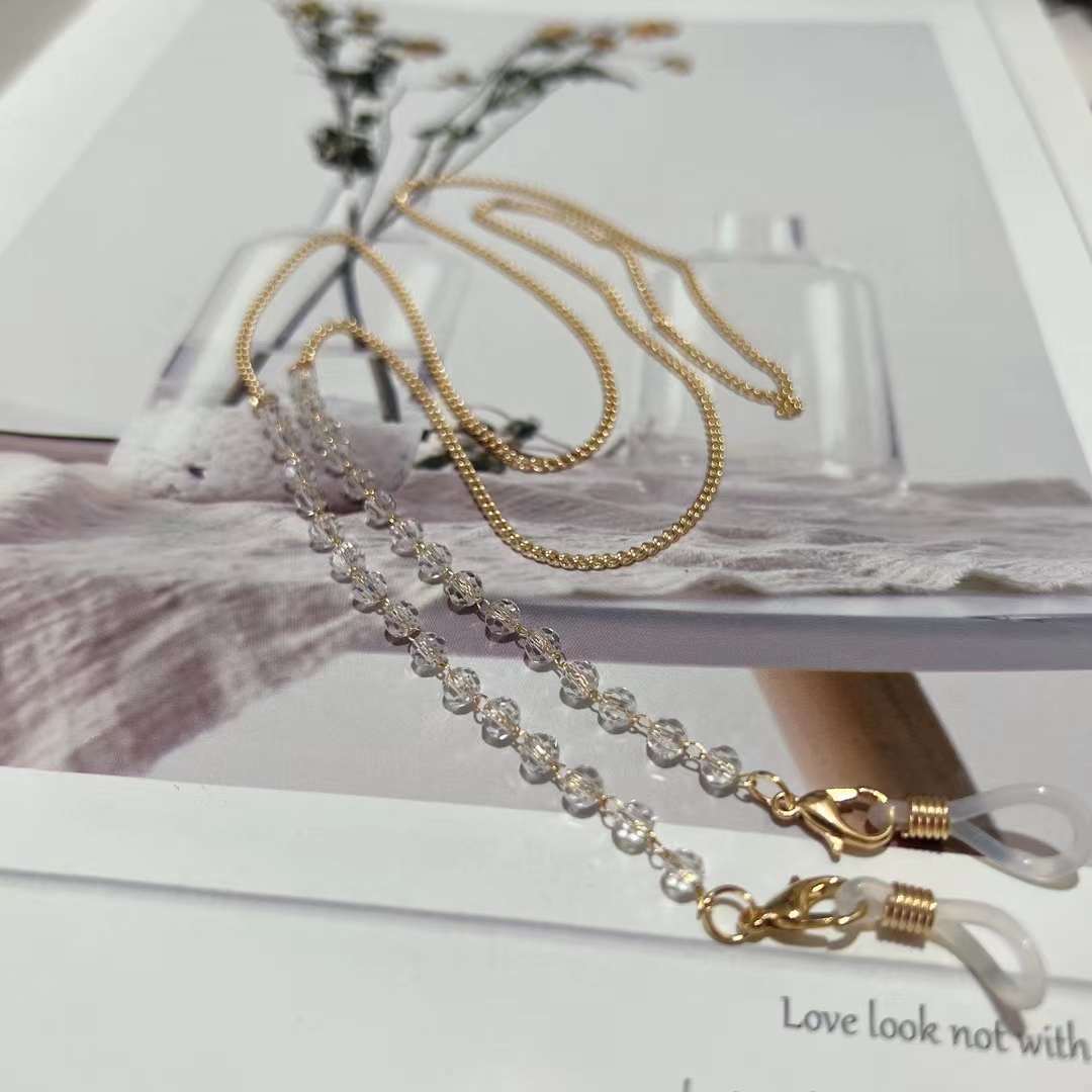 Chic Multi-Strand Beaded Eyewear Chain Bowlift
