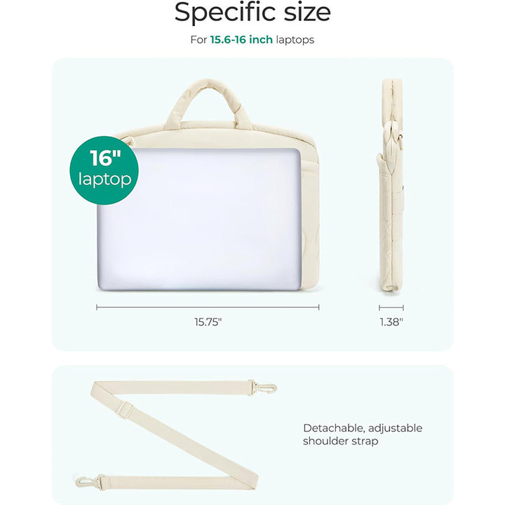 Padded Laptop Bag with Stylish Design Bowlift