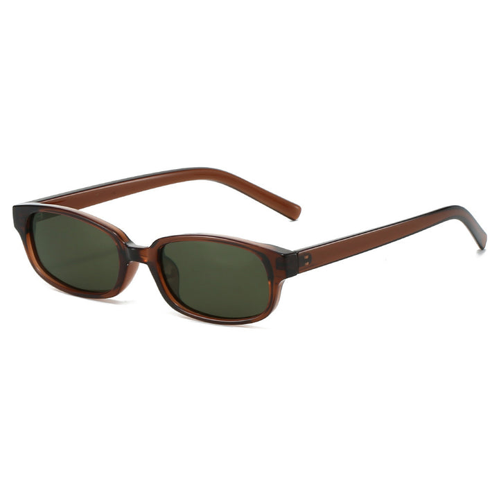 Retro-Inspired Rectangle Frame Sunglasses Bowlift