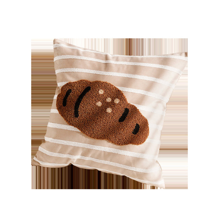 Ladies Structured Pillowcase with Elegant Striped Design Bowlift