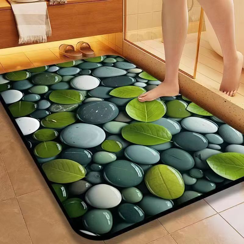 Non-Slip Water-Absorbent Bath Mat Bowlift