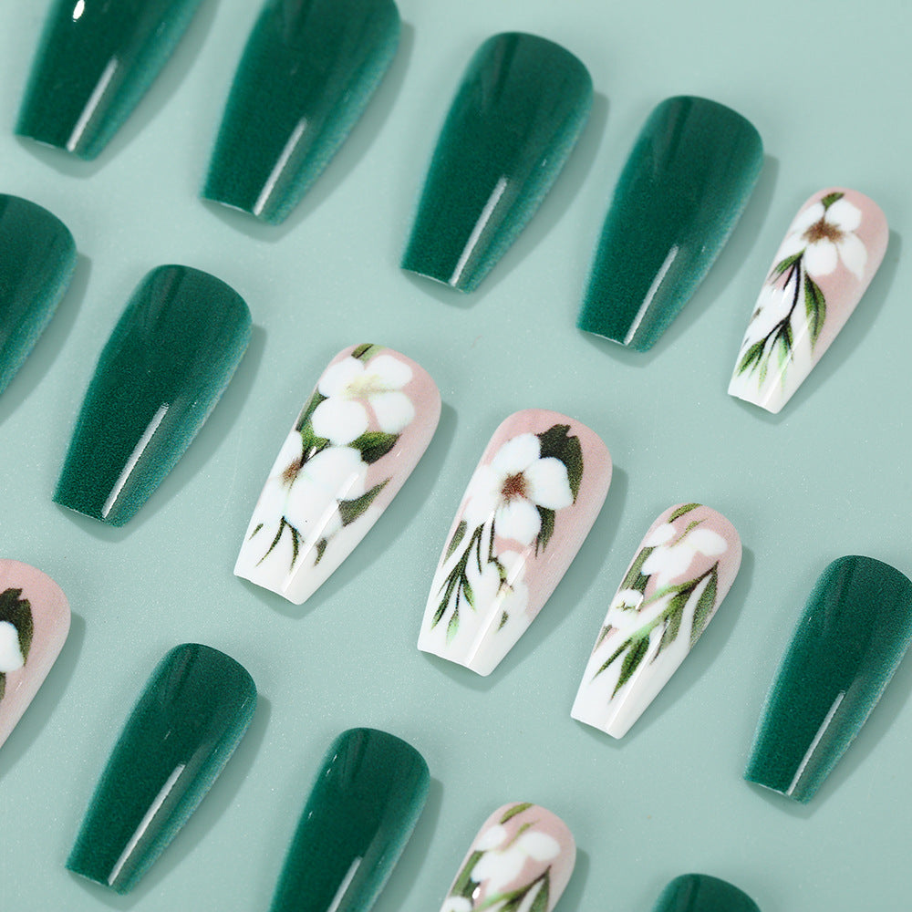 Creative Flower Art Nails Bowlift