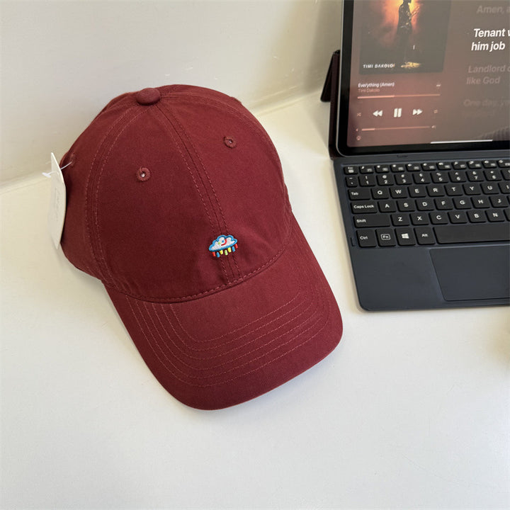 Women's Embroidered Cotton Dad Hat Bowlift