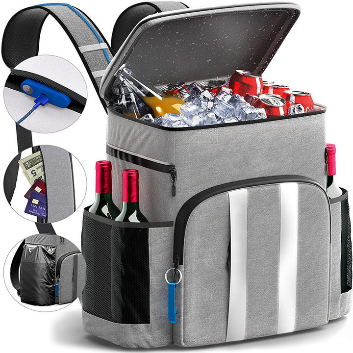 Insulated Multi-Functional Cooler Backpack Bowlift