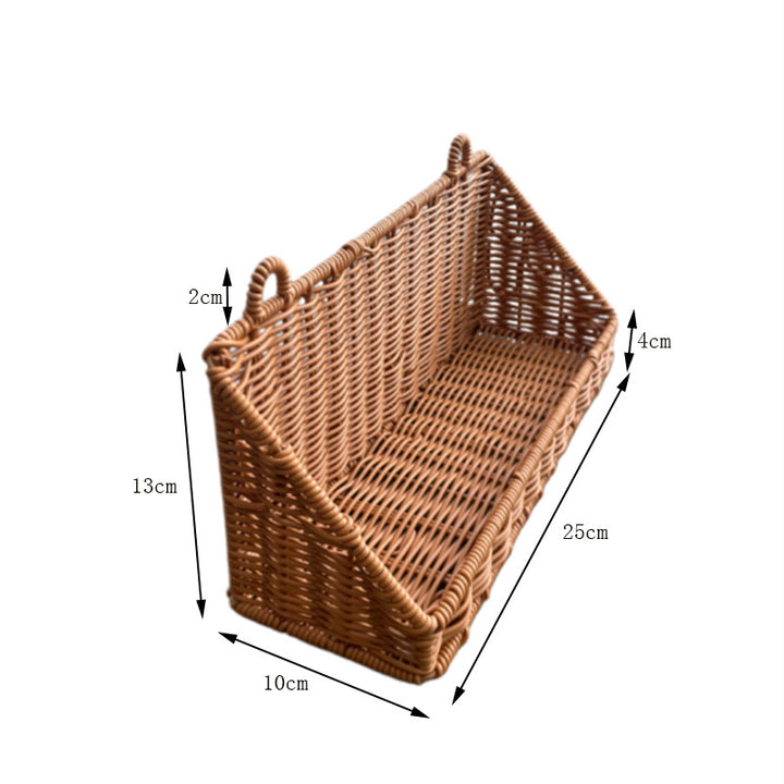 Rustic Woven Storage Tray Bowlift
