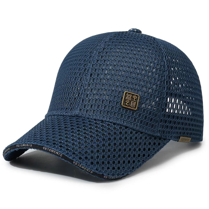 Women Breathable Sports Cap with Mesh Design Bowlift