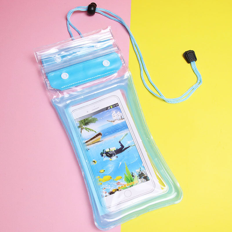 Unisex waterproof smartphone bag with flexible carrying strap Bowlift