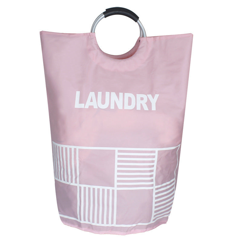 Laundry basket with ergonomic carrying handle Bowlift