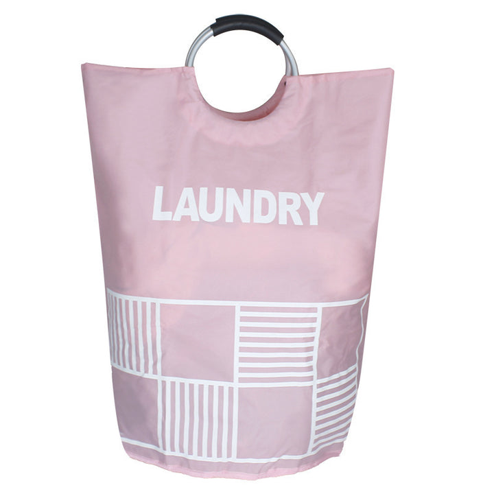 Laundry basket with ergonomic carrying handle Bowlift