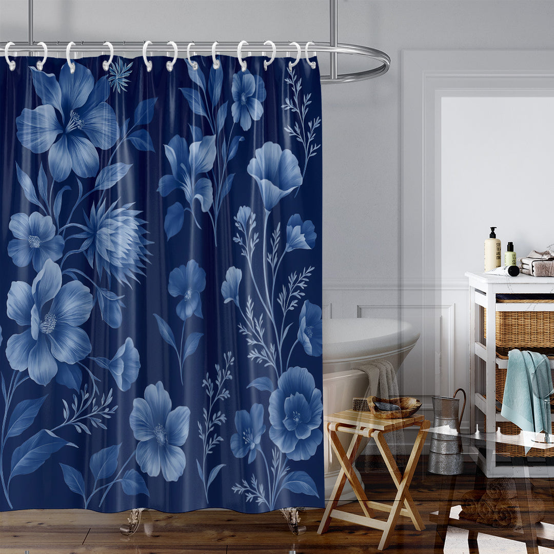 Decorative Shower Curtain Bowlift