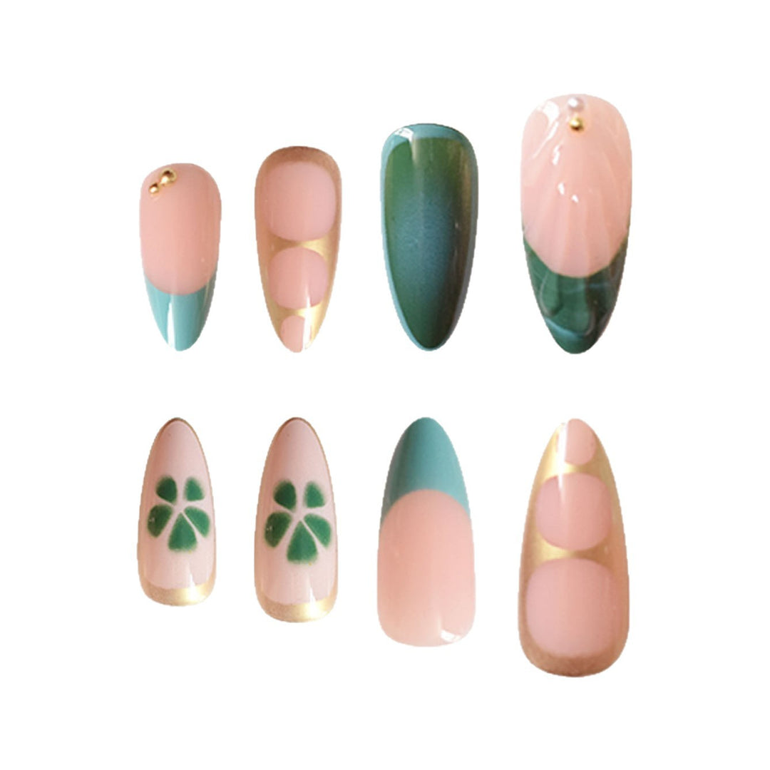 Chic Decorative Press-On Nail Art Bowlift