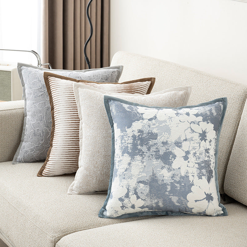 Layered Flower Accent Cushion