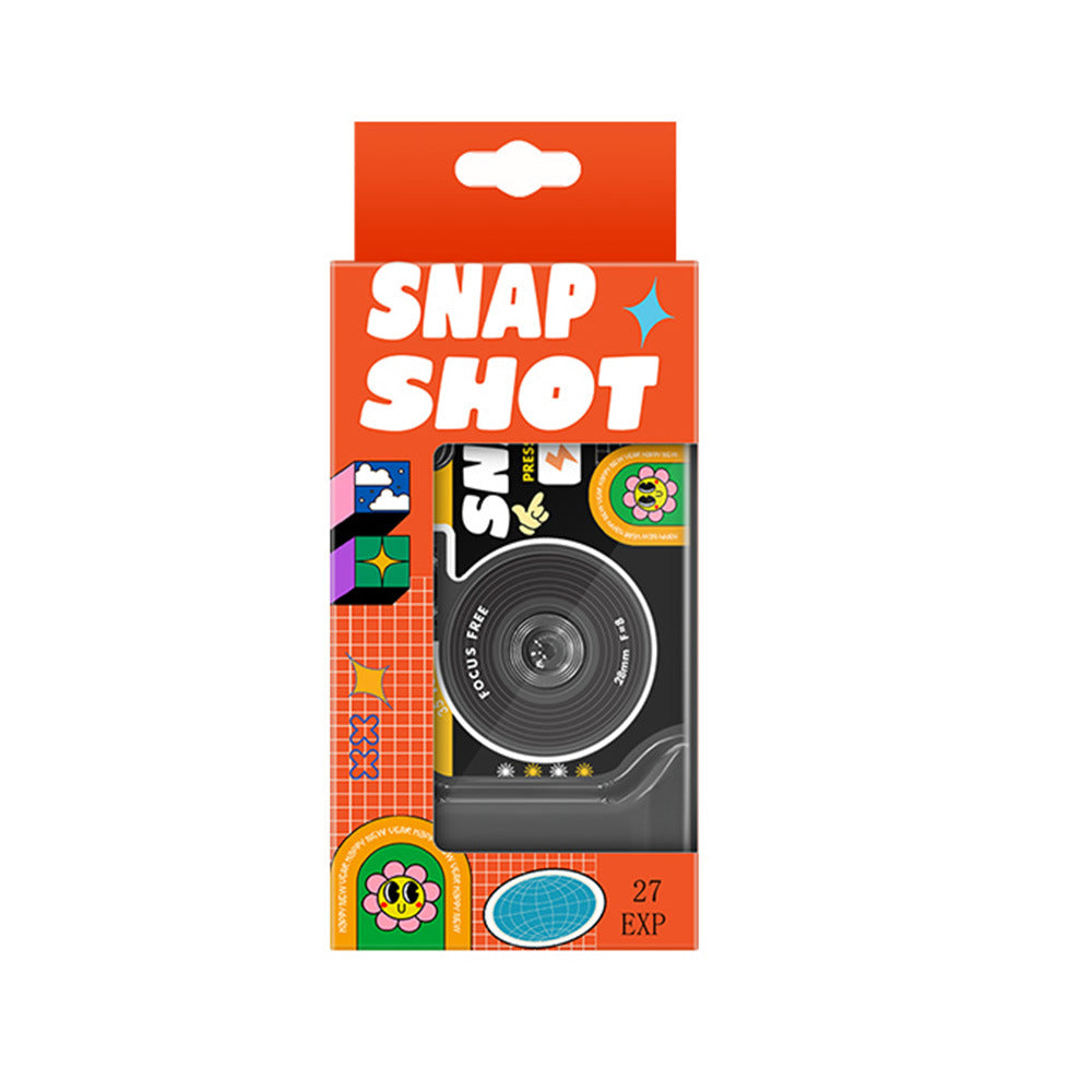 Focus-Free Instant Film Camera Bowlift