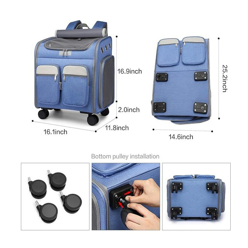 Multifunctional Roll Transport Bag Bowlift
