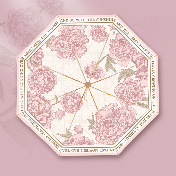 Ladies Folding Umbrella Bowlift