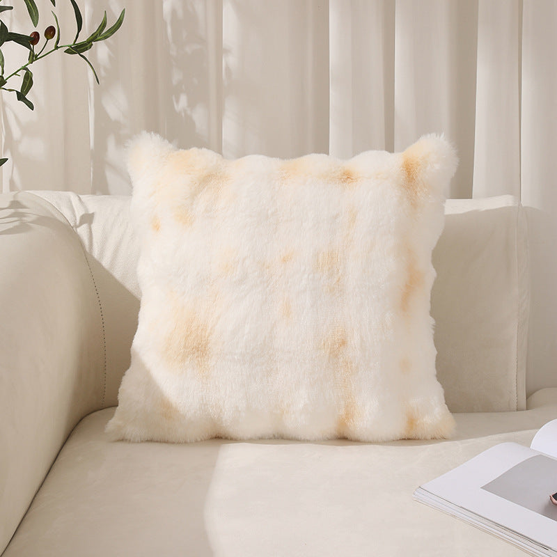 Plush Textured Decorative Pillow