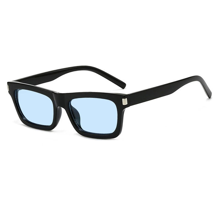 Women's square sunglasses with transparent lenses and stylish design Bowlift