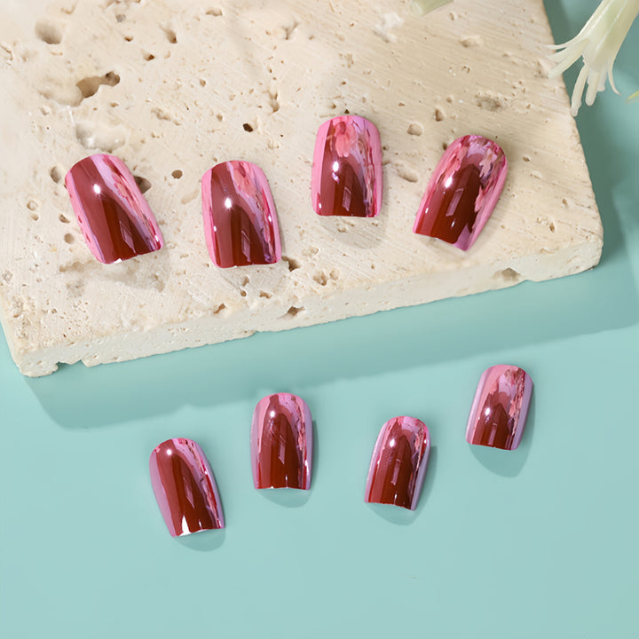 Artificials nails in creative design Bowlift