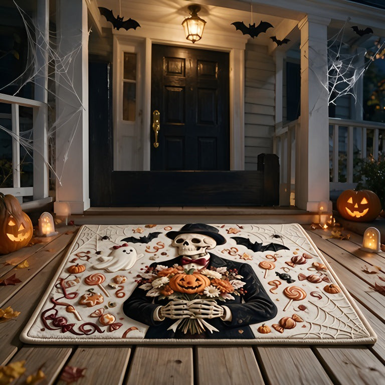 Halloween-Themed Decorative Area Rug