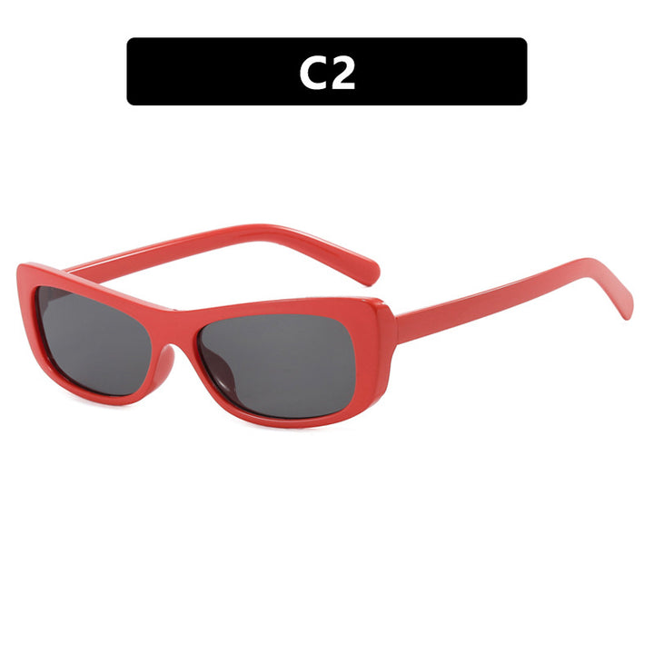 Ladies Trendy rectangular Sunglasses Bowlift