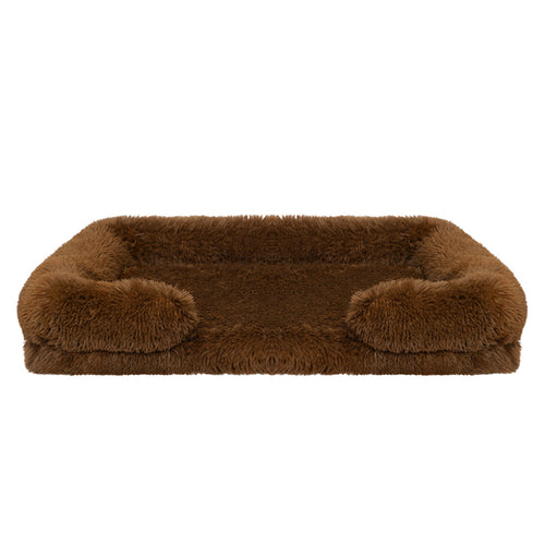 Plush Orthopedic  Couch  Dog Bed