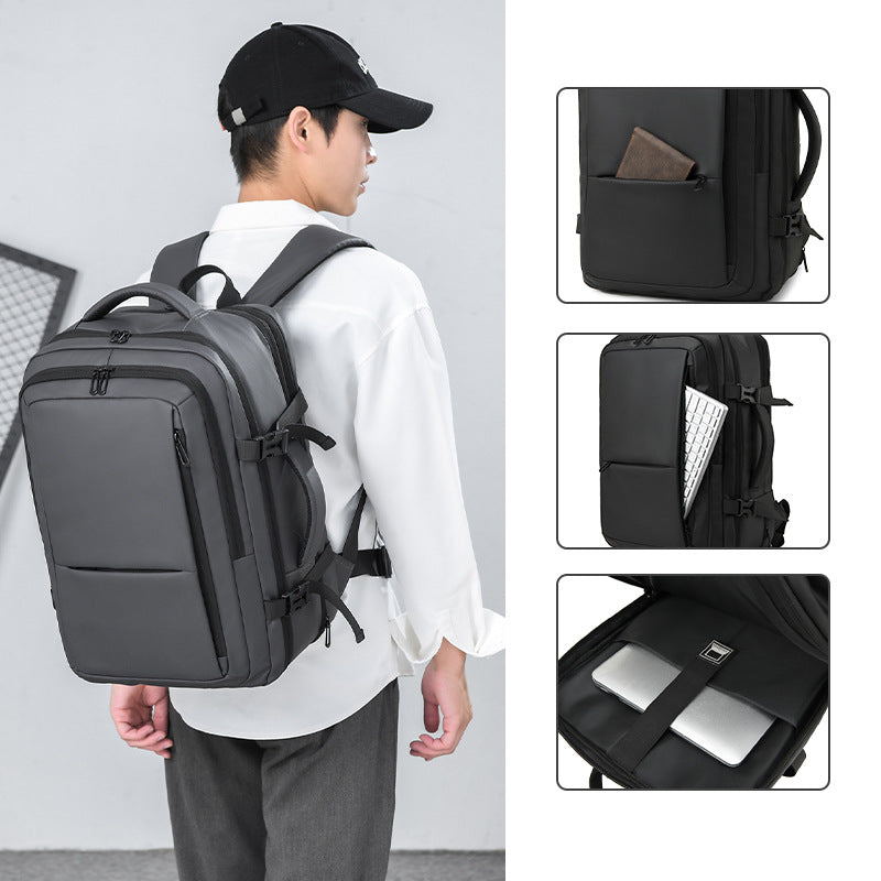 Business Rucksack with Versatile Compartments and Ergonomic Design Bowlift