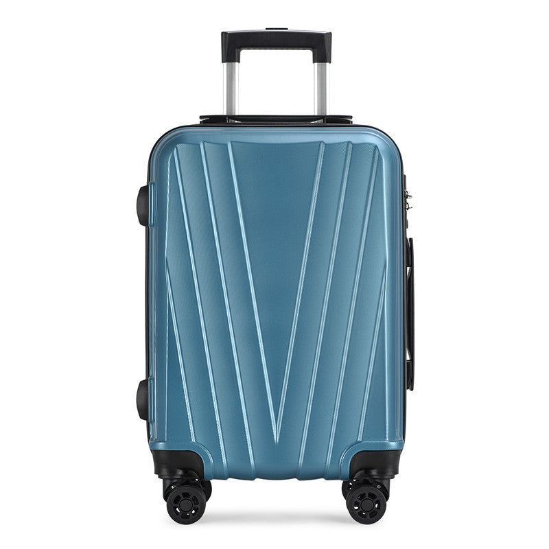 Men's Smart Lightweight Hard Shell Travel Suitcase Bowlift