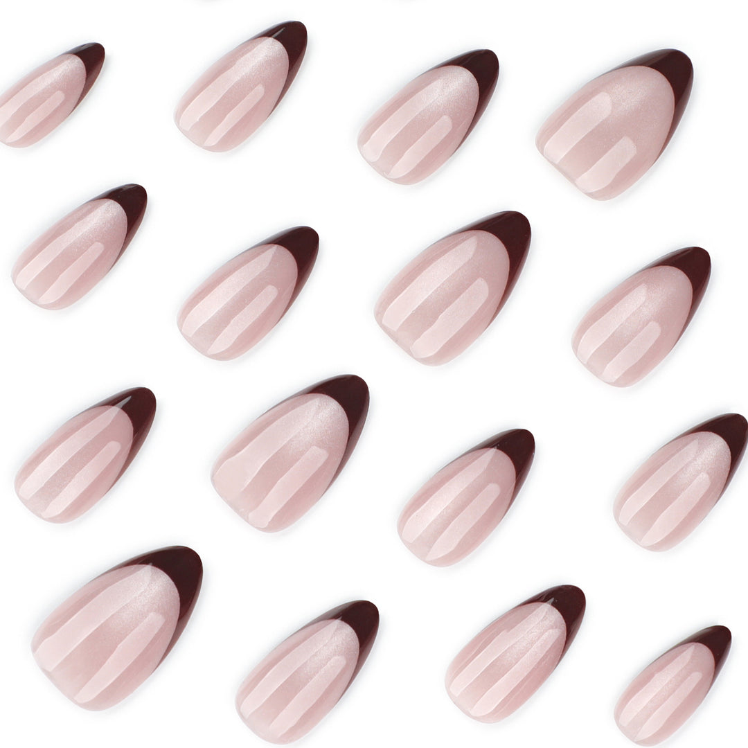 Elegant Acrylic Nails with Modern Ombre Design Bowlift