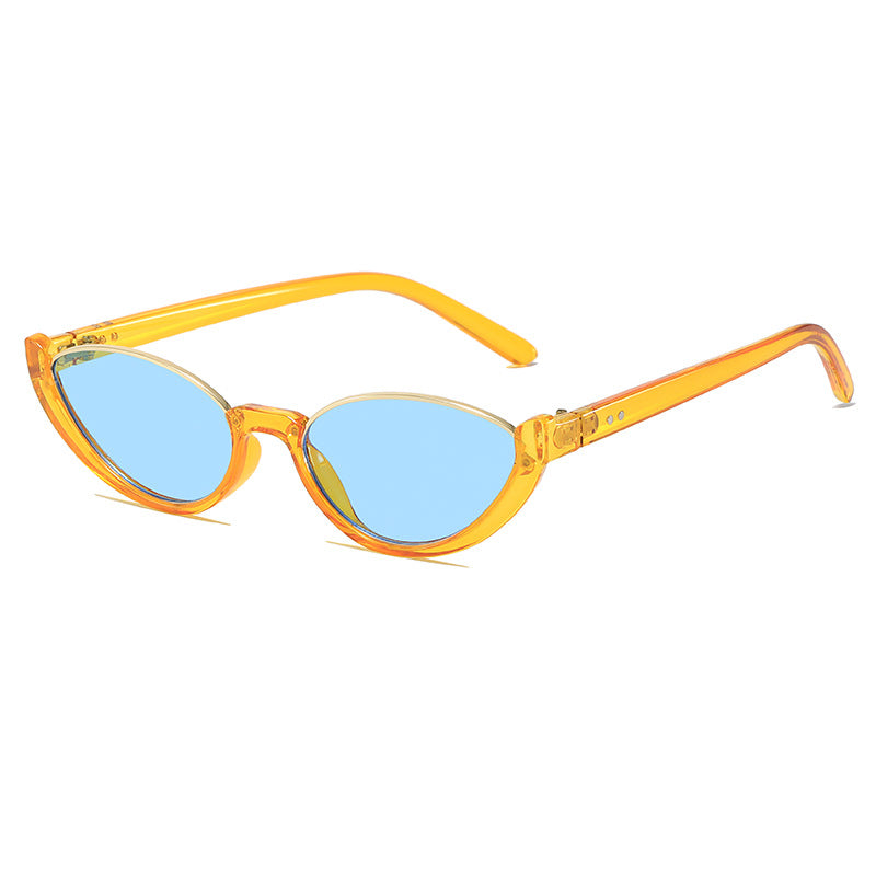 Retro-Inspired Clear Frame Cat Eye Sunglasses Bowlift